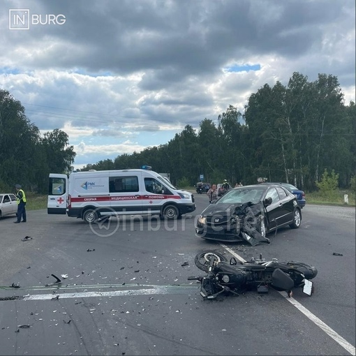 В Сосновском районе мотоциклист погиб в ДТП  Дорожная авария со смертельным исходом произошла сегодня днем..