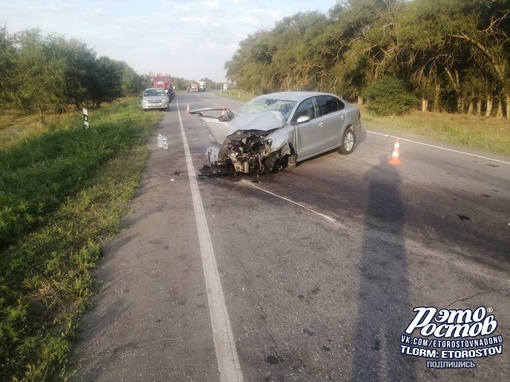 🚨🚑 Очередное смертельное ДТП на трассе «Ростов-Семикаракорск-Волгодонск» Предварительно, водитель..