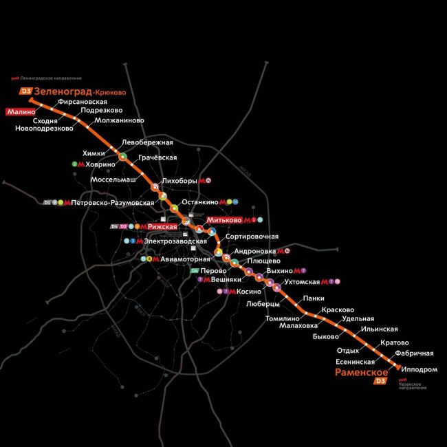 🚆 Движение по МЦД-3 «Зеленоград – Раменское» будет открыто совсем скоро. 
15 и 16 августа поезда по этому..