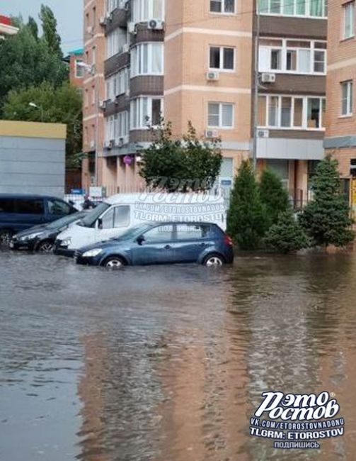 Ростов снова ушёл под воду. Сельмаш..