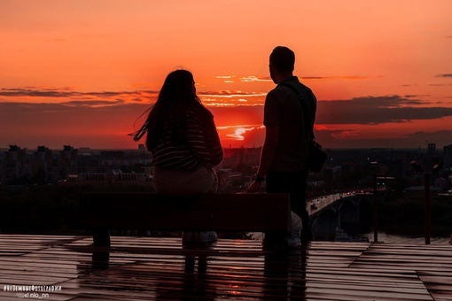 Радуга на закате 🌈🌇
..