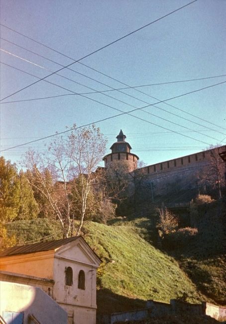 г.Горький.Часовая башня кремля.(80-е..