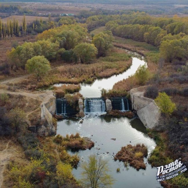 🌊 Водопады в Ростовской области. Прохоровская плотина - ныне недействующая и разрушенная плотина..