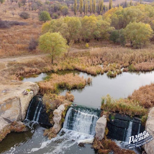 🌊 Водопады в Ростовской области. Прохоровская плотина - ныне недействующая и разрушенная плотина..