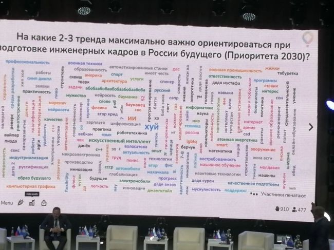 👀 Анекдот дня: На форуме «Русский инженер» в МГТУ им. Баумана студентов попросили обозначить тренды..