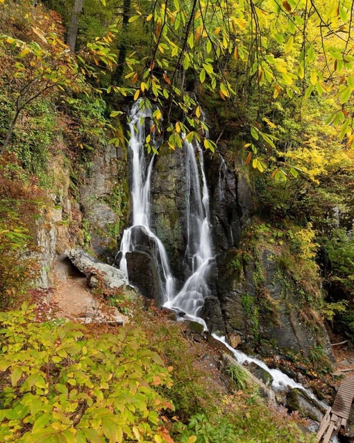 Водопад Кейва🍁💧  Осень в Сочи.  Фото:..