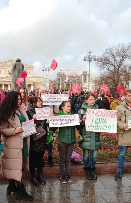 Митинг в поддержку мобилизованных не согласовали из-за коронавируса  Об этом сообщается в телеграм-канале..