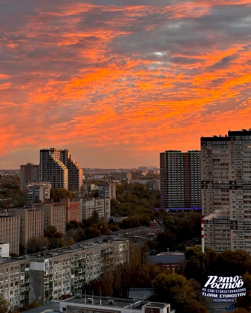 Осенние закаты, которые радуют глаз..