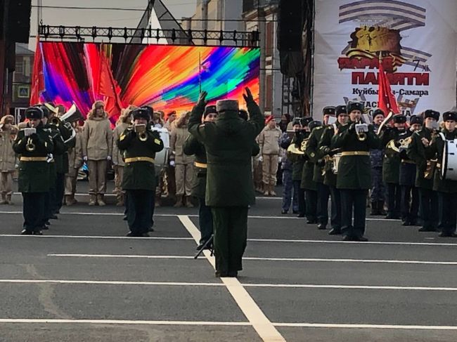 В Самаре прошла генеральная репетиция Парада Памяти  ГТРК «Самара» обеспечит трансляцию торжественного..