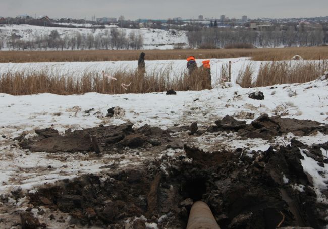 В Куйбышевском районе приступили к прокладке водовода под дном реки Самары  Специалисты рассказали, почему..