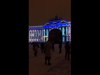 3D шоу "Страна света" на Дворцовой..