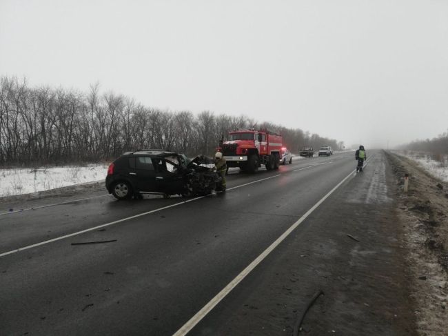 Роковая дорога: на трассе А-300 в Самарской области вновь произошла жёсткая автоавария  Уже третья за двое..