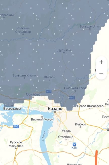 Сегодня ночью и 19 декабря в Татарстане ухудшатся погодные условия  Ожидаются метель и сильный ветер..