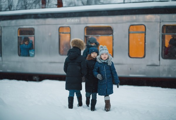 12-летняя девочка умерла в поезде Тюмень-Адлер. Около 30 детей госпитализированы.  Группа ребят из 125 человек..