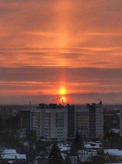 Заход солнца нижний новгород