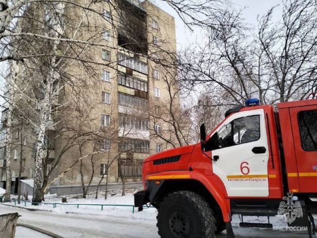 Четырехлетний малыш погиб в пожаре в Новосибирске  В 9-этажном доме на улице Немировича-Данченко горела..