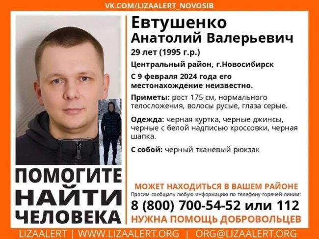 В Новосибирске уже 20 дней не могут найти родственника блогера-миллионника Яна Топлеса. По данным волонтеров..