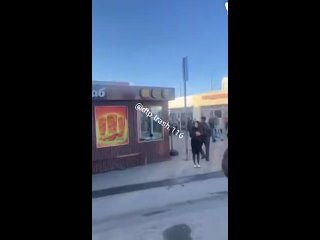 ⚡️ Пожар на Приволжском рынке в Казани! Горят..