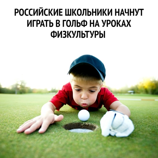 С 1 сентября в российских школах на физкультуре будут играть в гольф  Минпросвещения России включило в..