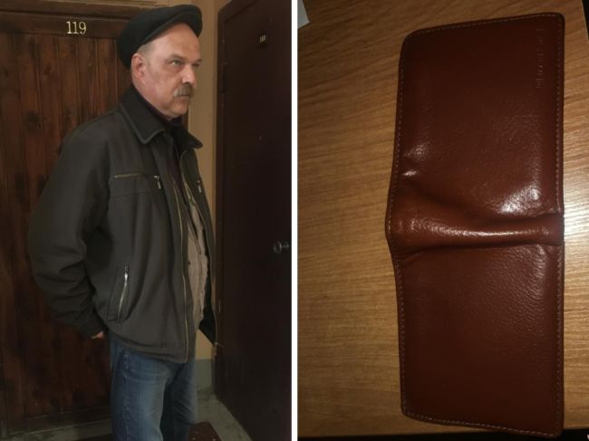 Петербуржец нашёл уголовное дело вместе с бумажником иностранца  Полицейские задержали 53-летнего мужчину,..