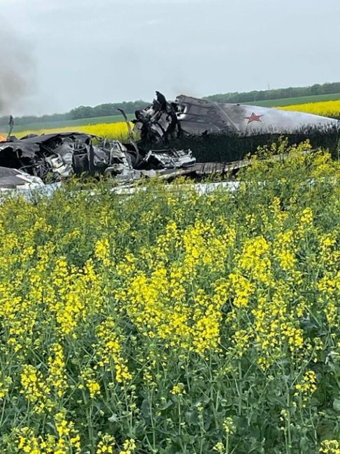 В Ставрополье разбился военный бомбардировщик  Самолёт Ту-22М3 потерпел крушение недалеко от хутора..