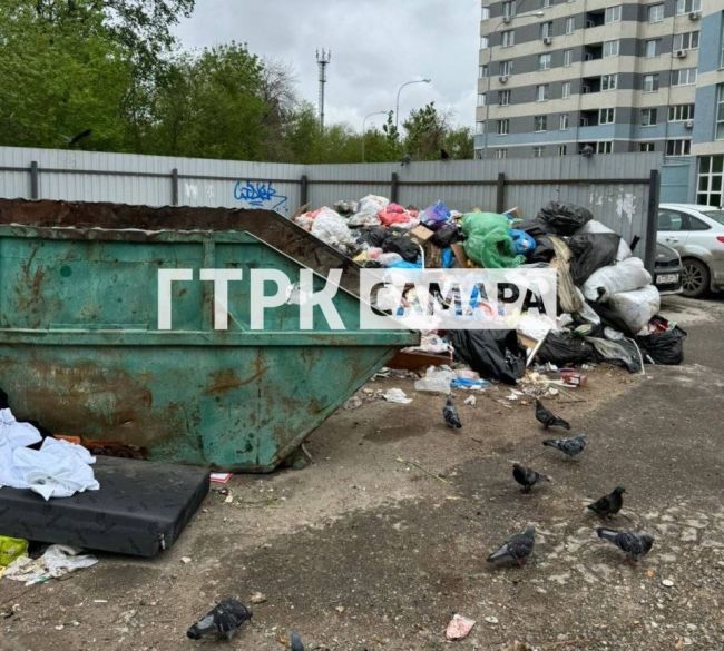 "Это днище": жители Самары жалуются на горы мусора во дворах  Регоператор по обращению с ТКО решил отдохнуть..