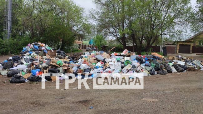 "Это днище": жители Самары жалуются на горы мусора во дворах  Регоператор по обращению с ТКО решил отдохнуть..