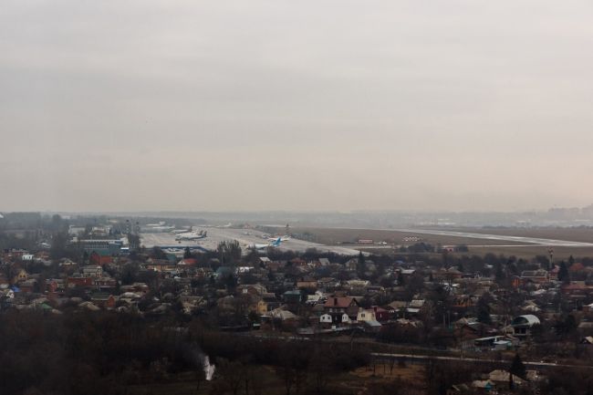 Вид на старый ростовский аэропорт в 2015 году 😑 Раньше было..