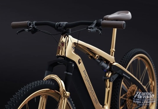💸 В России выпустили золотой велосипед 🚲  Аппарат сделан из позолоченного PVD-титана и стоит 4 млн руб. В..