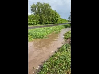 Сегодняшний ливень в Кайбицком районе,подтоплены 2..