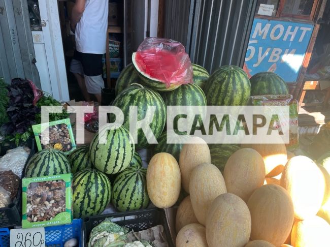 Стали известны цены на привозные арбузы в Самаре  Обзор торговых точек со сладкой ягодой в разных районах..