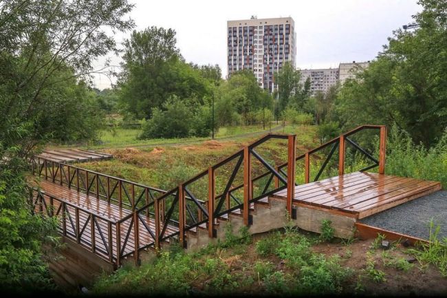 Новый парк вскоре откроют в Новосибирске  Благоустройство ландшафтного парка "Каменка" на улице Адриена..