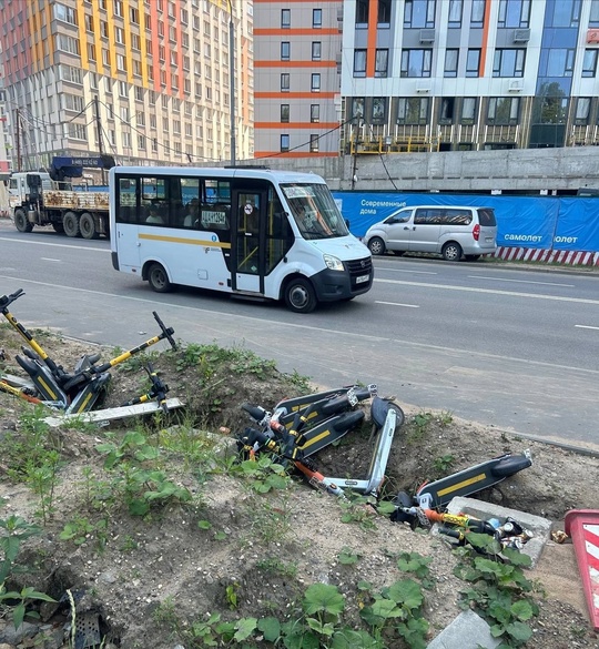 🛴В Строгино явно не любят..