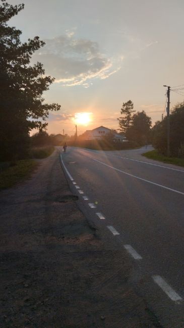 Красивейший Июльский закат на Финском заливе. Снято на Балтийском..