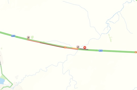 🗣️ Смертельная авария на М12 на 587 км в районе села Красная горка 
Предварительно, столкнулись ГАЗель и BMW...