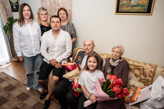 🎖️ 100-летний юбилей южноуральского ветерана ВОВ  Ветеран Великой Отечественной войны Вячеслав Яковлевич..