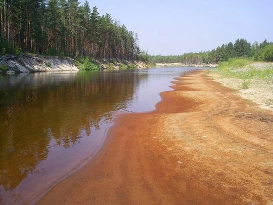 Река Керженец в дремучих Керженских..