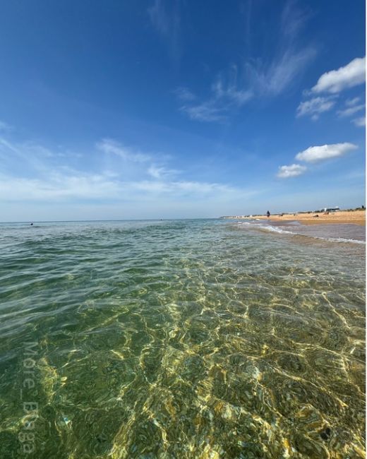 Шикарное сентябрьское море в Благе 🌊  Фото..