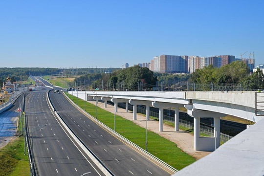 Дорогу-связку открыли между Московским скоростным диаметром и Симферопольским шоссе.  Теперь станет проще..