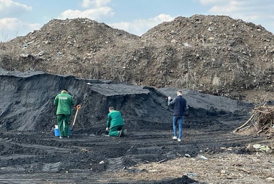 🗣️ В Дзержинске ликвидировали свалку около бывшего полигона «Игумново»  Свалка строительных отходов IV..