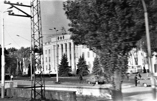 Ростов и область из окна поезда "Грозный--Москва". Сентябрь 1980.  Фото нашего..