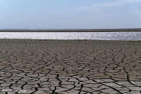 Эпичные пейзажи со дна Краснодарского водохранилища 😱  Не так давно здесь была вода, а сейчас земля в..