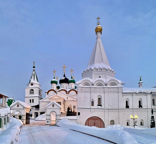 Печерский Вознесенский мужской монастырь Нижегородской епархии💙 
 фото: Александр..