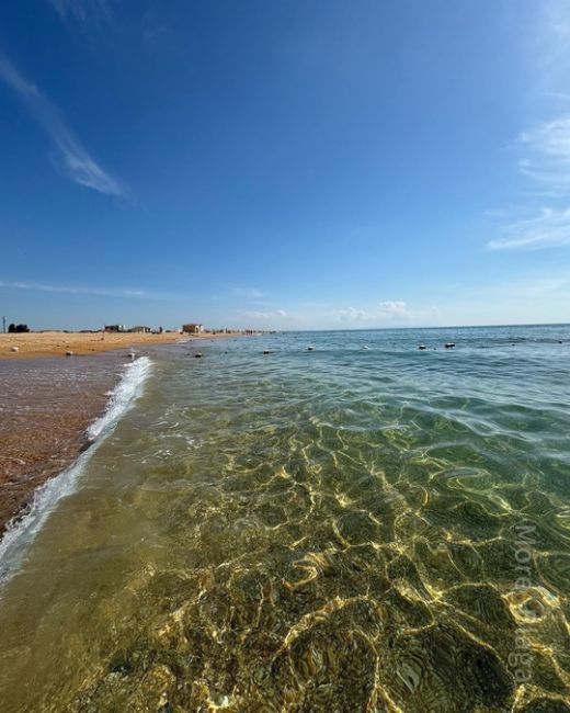 Шикарное сентябрьское море в Благе 🌊  Фото..