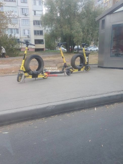 🗣️ Самокаты комфорт класса появились на улицах города. Теперь на них можно не только стоять, но и..