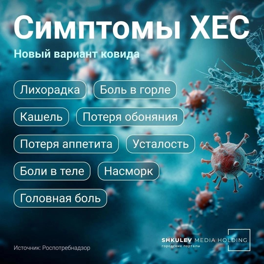 Новый вариант COVID-19, названный XEC, уже добрался до России!  Первые случаи заражения были зарегистрированы в..