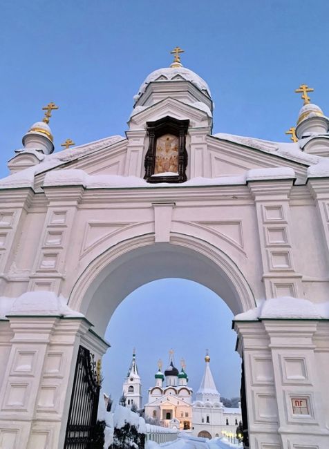 Печерский Вознесенский мужской монастырь Нижегородской епархии💙 
 фото: Александр..