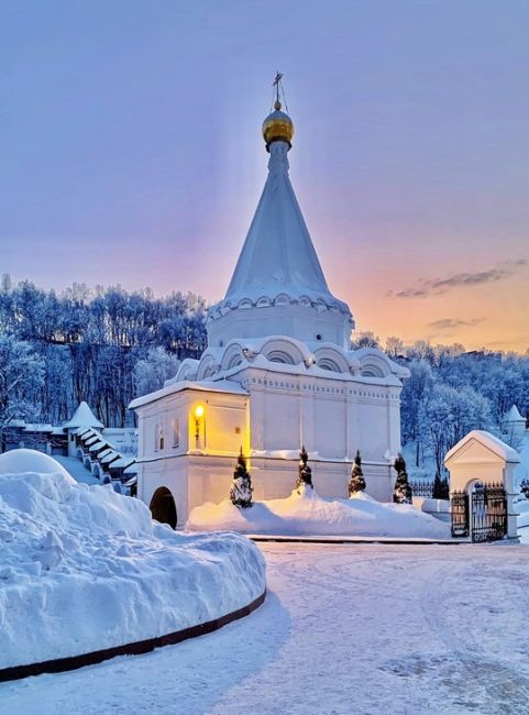 Печерский Вознесенский мужской монастырь Нижегородской епархии💙 
 фото: Александр..