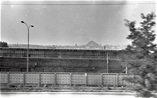 Ростов и область из окна поезда "Грозный--Москва". Сентябрь 1980.  Фото нашего..