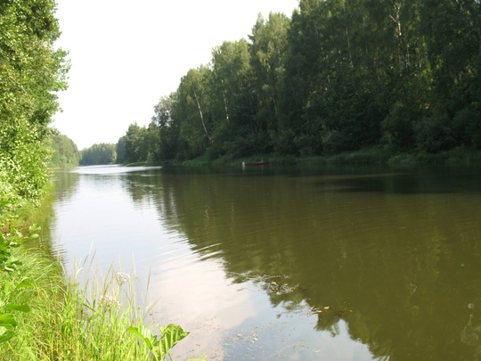 Река Керженец в дремучих Керженских..